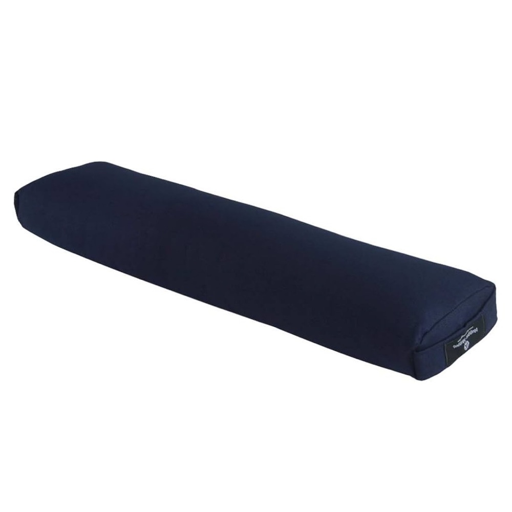 Hugger Mugger Pranayama Yoga Bolster Navy Very Firm.  Like New use under spine